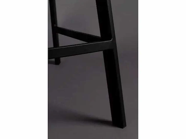 Dutchbone - counter stool franky velvet petrol - barkruk (2x) - afbeelding 6 van  8