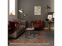 Dutchbone - lounge chair flower orange - fauteuil - afbeelding 15 van  17