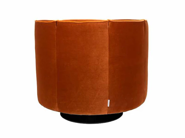 Dutchbone - lounge chair flower orange - fauteuil - afbeelding 17 van  17