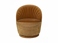 Dutchbone - lounge chair madison whiskey - fauteuil - afbeelding 1 van  7