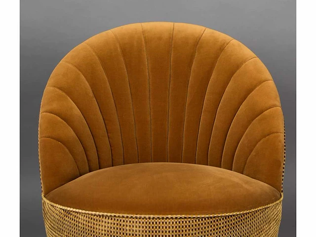 Dutchbone - lounge chair madison whiskey - fauteuil - afbeelding 5 van  7