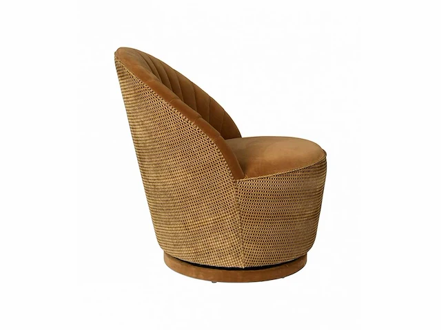Dutchbone - lounge chair madison whiskey - fauteuil - afbeelding 6 van  7