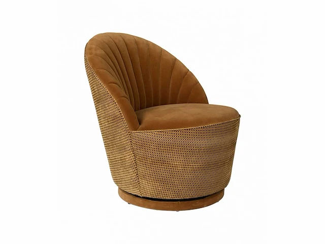 Dutchbone - lounge chair madison whiskey - fauteuil - afbeelding 7 van  7