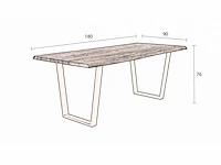 Dutchbone aka eetkamertafel - afbeelding 9 van  12