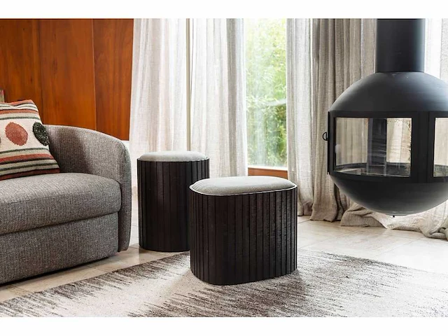 Dutchbone bay opbergpoef - afbeelding 13 van  15