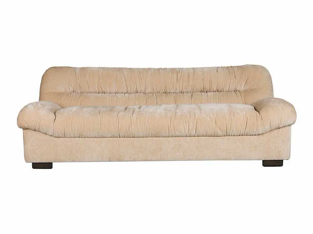 Dutchbone douglas 3-zit velours beige bankstel - afbeelding 2 van  9