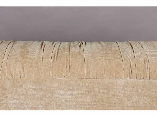 Dutchbone douglas 3-zit velours beige bankstel - afbeelding 3 van  9