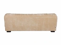 Dutchbone douglas 3-zit velours beige bankstel - afbeelding 4 van  9