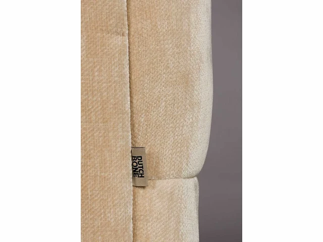 Dutchbone douglas 3-zit velours beige bankstel - afbeelding 5 van  9