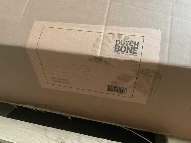 Dutchbone douglas 3-zit velours beige bankstel - afbeelding 8 van  9