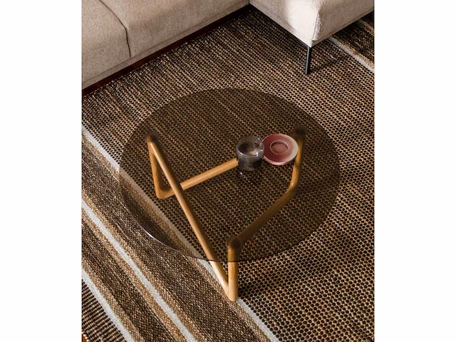 Dutchbone naia walnoot salontafel - afbeelding 5 van  7