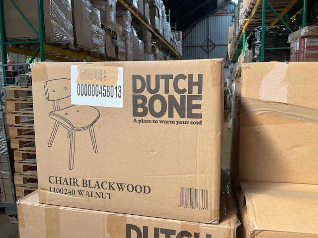 Dutchbone partij eetkamerstoelen - afbeelding 3 van  11