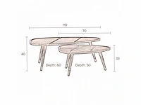 Dutchbone sham salontafel - afbeelding 12 van  13