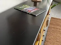 Dutchbone vakkenkast met houten treklades dutchbone, sol, hout / zwart - afbeelding 10 van  15