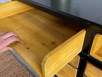 Dutchbone vakkenkast met houten treklades dutchbone, sol, hout / zwart - afbeelding 13 van  15