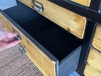 Dutchbone vakkenkast met houten treklades dutchbone, sol, hout / zwart - afbeelding 15 van  15