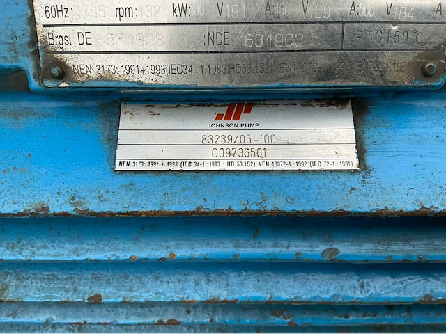 Dutchi dm1 315s4 b3 elektromotor - afbeelding 5 van  8