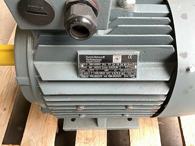 Dutchi motors dm1 132s4/2 elektromotor - afbeelding 2 van  6