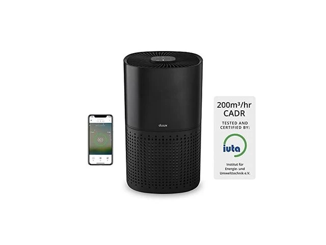 Duux bright smart luchtreiniger - met hepa filter en ionisator - afbeelding 3 van  4