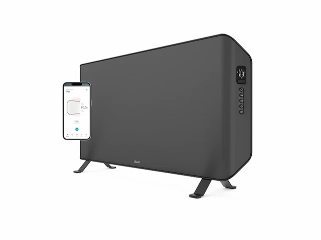 Duux edge 1500w smart convectorkachel grijs - afbeelding 1 van  3