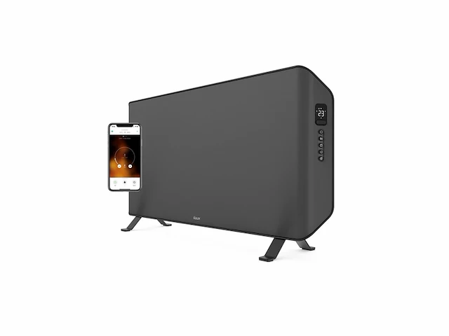 Duux edge smart convector 2000w grijs - afbeelding 3 van  5