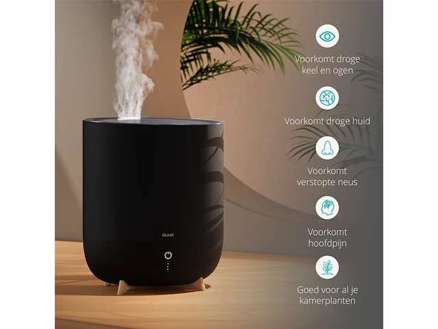 Duux neo smart humidifier zwart - afbeelding 3 van  4