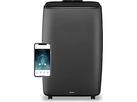 Duux north 12k btu/u smart mobiele airco inclusief raamafdichtingsset grijs - afbeelding 1 van  3