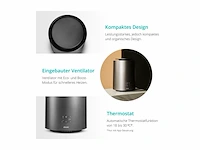 Duux threesixty 2 smart ventilator + verwarming grijs - afbeelding 3 van  4