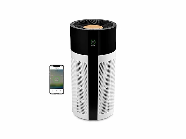 Duux tube smart air purifier luchtreiniger hepa13 / carbon filter / ionisator wifi - afbeelding 1 van  4