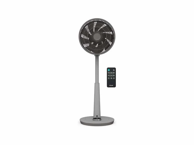 Duux whisper 2 statiefventilator - 26 snelheden, timer en nachtmodus - horizontale + verticale oscillatie - grijs - afbeelding 1 van  3
