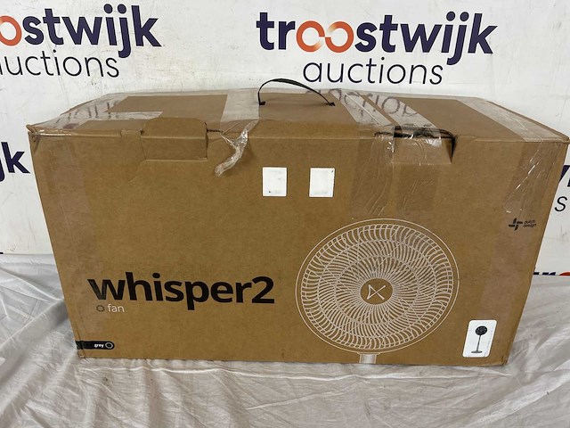 Duux whisper 2 statiefventilator - zuinige ventilator - afbeelding 2 van  2