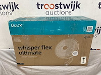 Duux whisper flex ultimate zwart - smart statiefventilator & tafelventilator met dock & accu - afbeelding 2 van  2
