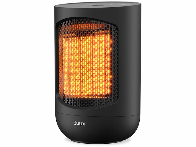 Duux zone persoonlijke keramische kachel 600/900/1500 w zwart - afbeelding 1 van  4