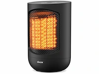 Duux zone persoonlijke keramische kachel 600/900/1500 w zwart - afbeelding 1 van  4