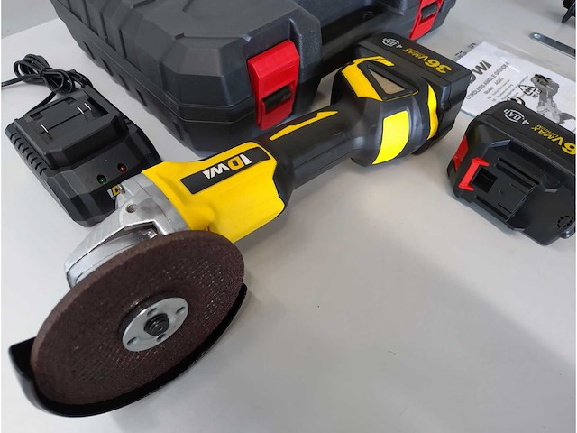 Dw - ag03 - accu haakse slijpmachine - afbeelding 2 van  9