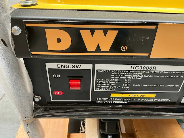 Dw dg3000 aggregaat - afbeelding 2 van  8