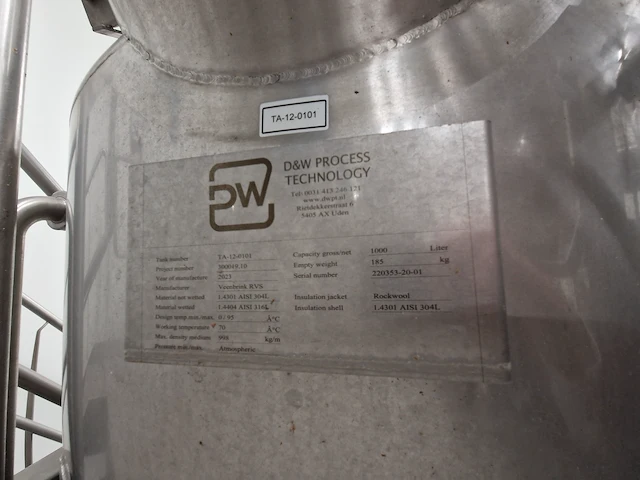 D&w process technology / veenbrink rvs - afbeelding 22 van  45