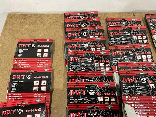 Dwt partij schuurpapier - afbeelding 4 van  8
