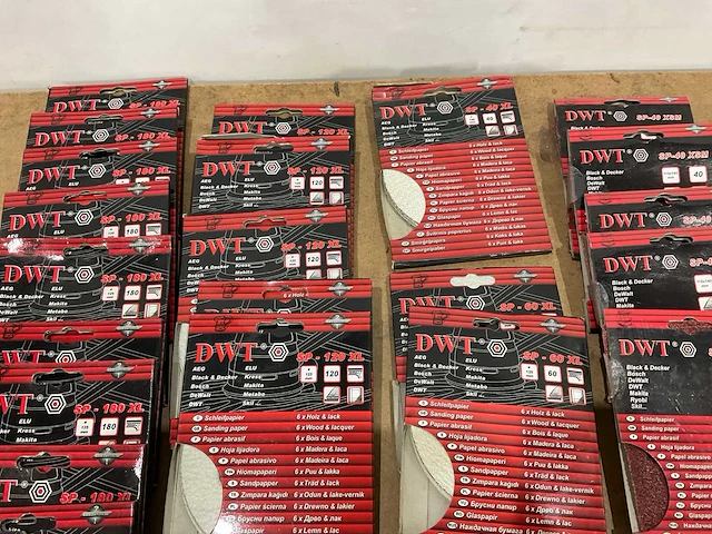 Dwt partij schuurpapier - afbeelding 5 van  8