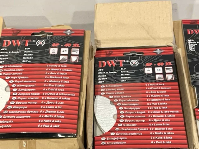 Dwt partij schuurpapier - afbeelding 5 van  9