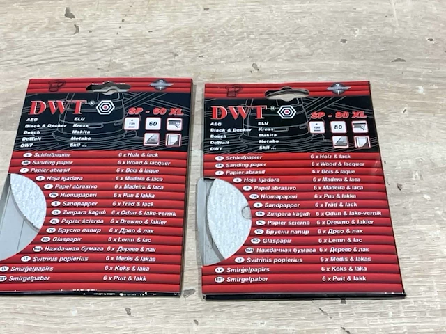 Dwt partij schuurpapier - afbeelding 4 van  7