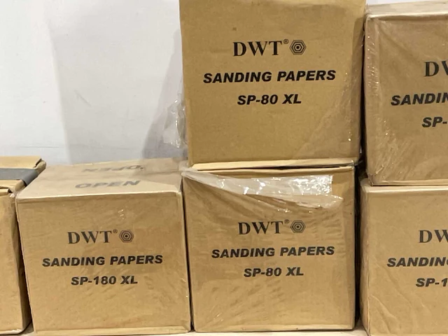 Dwt partij schuurpapier - afbeelding 6 van  7