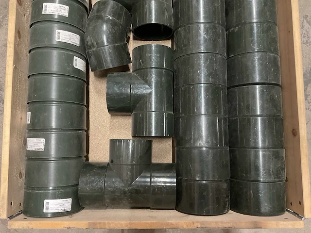 Dyka air partij pvc-u hulpstukken - afbeelding 2 van  3