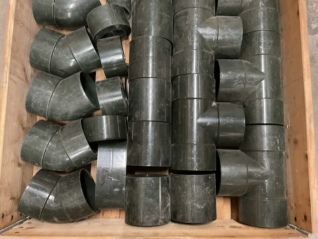 Dyka air partij pvc-u hulpstukken - afbeelding 2 van  3