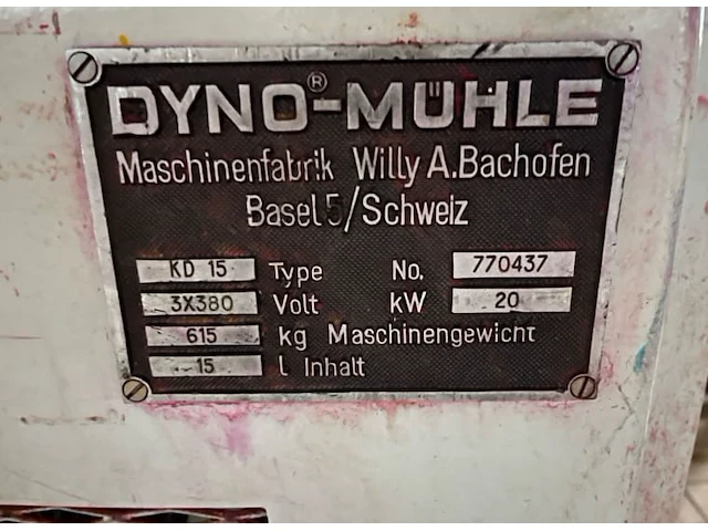 Dyna-mill kd 15 kraalmolen - afbeelding 7 van  9