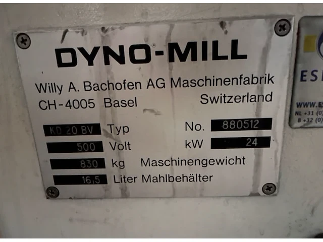 Dyna-mill kd 20 b kraalmolen - afbeelding 7 van  9
