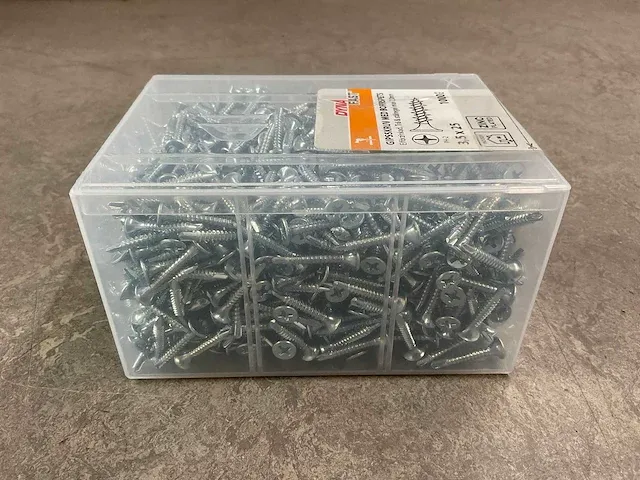 Dynafast - 3,5x25 mm - gipsplaatschroef 13.15 kg (8x) - afbeelding 3 van  5