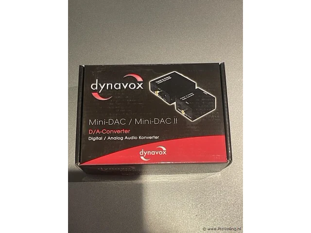 Dynavox d/a-converter model mini-dac/mini-dac ii - afbeelding 1 van  2