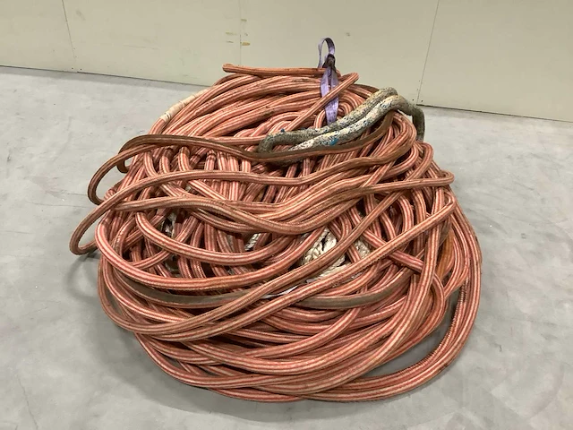 Dyneema 26mm met polyprop hoes. circa 150m. - afbeelding 2 van  3