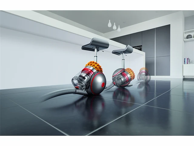Dyson cinetic big ball multifloor 2 cilinderstofzuiger zonder zak grijs/geel - afbeelding 5 van  7